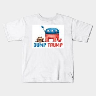 DUMP TRUMP Kids T-Shirt